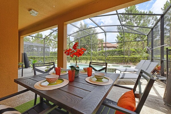 Restaurang utomhus