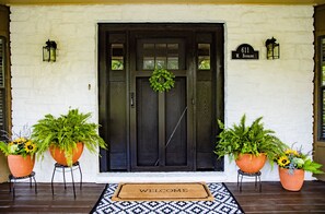 front entrance