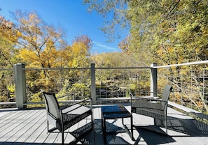 Deck Seating and Fall View