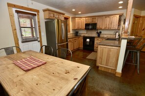 Kitchen and dining