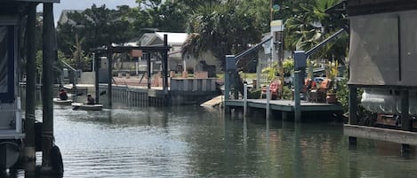 View from our dock.