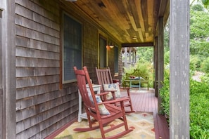 Porch with seating