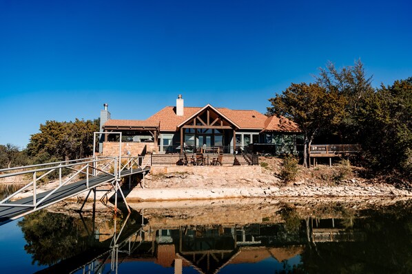 View from the lake