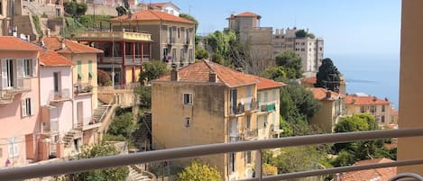 Overlooking the ancient wash house and the supurb La Tour Odeon in Monaco