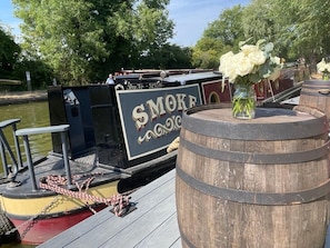 Smoke moored up in Rowington