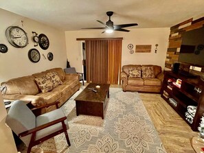 Another view of family room in unit 4