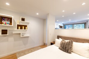 Room, Indoors, Bedroom, Flooring, Furniture