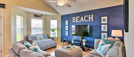 Galveston Vacation Rental | 3BR | 2BA | 1-Story House | 1,166 Sq Ft
