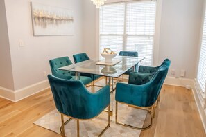 Dining Room for the evenings to dine in with your group.
