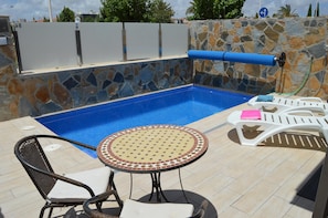 Private pool and terrace