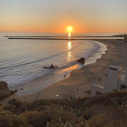Corona del Mar beach from Inspiration Point