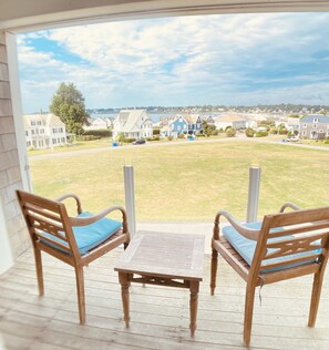 Private Balcony off Master Bedroom (#1).  Awesome OCEAN VIEWS. 