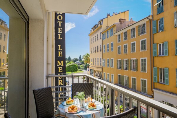 Balcony with open view