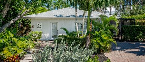 Front of the bungalow