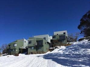 Chalets @1750m - group of 5 stand-alone houses.  #4 is at the front on the right