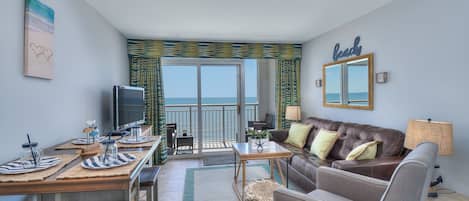 Camelot By The Sea 802 offers fabulous oceanfront views!