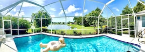 panoramic view of pool 