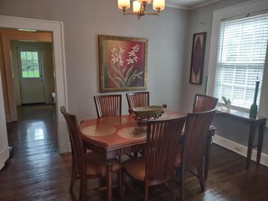 Comfortable dining room