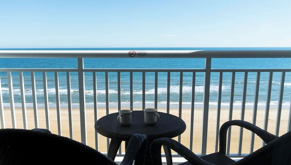 Photo of a unit with a balcony. Unit assigned will have a balcony or patio. 