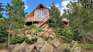 Property nestled on Scar Top Mountain in a forested 7+ acres.