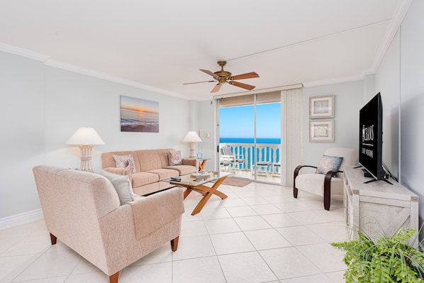 Oceanfront Living Room