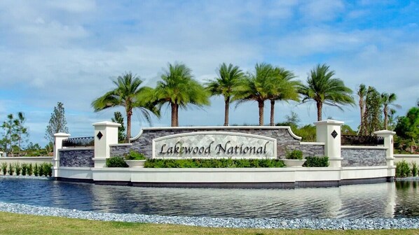 Welcome to beautiful Lakewood National and to our 3 bedroom, 2 bathroom home!