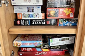 Puzzles & board games!