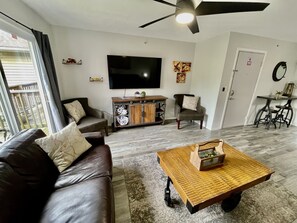 Family room in unit 5