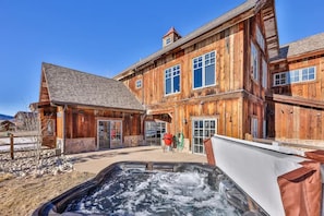Rear of Home - Fenced backyard