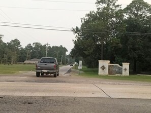 Entrance to Bay Side Subdivisin, on 
Hwy 90 , and west side of Bay Saint Louis