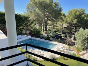 Vue du balcon - Chambre 1er étage