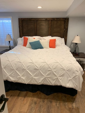 Quiet and comfortable master bedroom! 