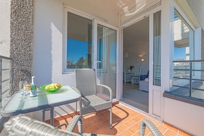 sunny balcony with a fantastic view