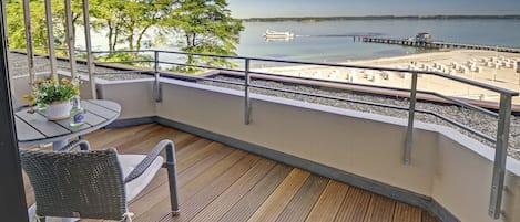 sunny balcony with a fantastic view