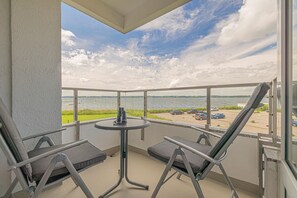 sunny balcony with a fantastic view