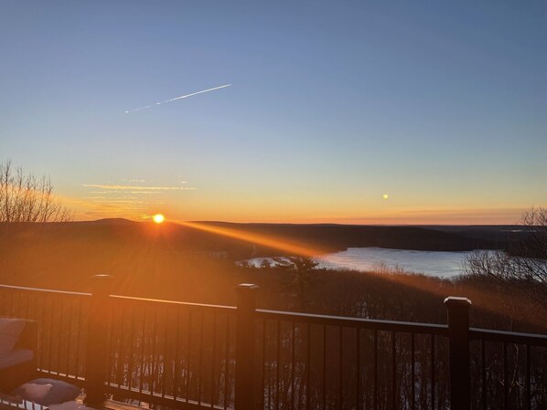 Vue depuis l’hébergement