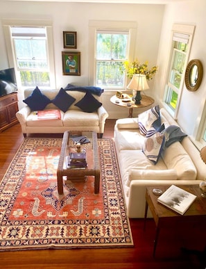 welcoming living room