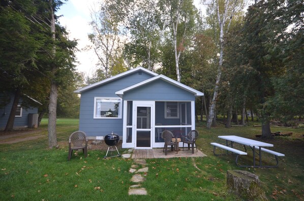 Exterior of cottage