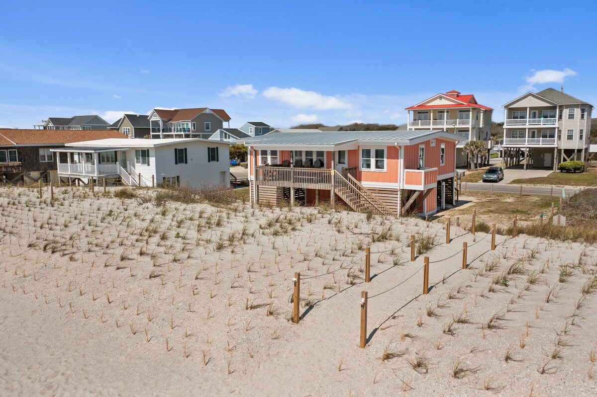 Oceanfront family fun home and dog friendly! Coastal Coop