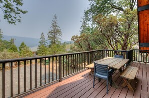 Lake view from the deck