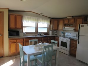 View of the kitchen