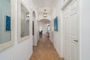 Entry hallway