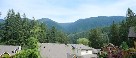 View off the back deck. 
