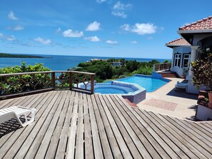 Sunning Deck and view
