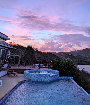 Pool at Sunset