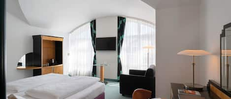 1 Raumsuite Typ 1, 28qm, 1 Schlafzimmer, max. 2 Personen-Suite