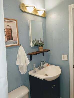 shared full bathroom 