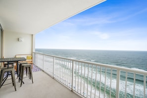 Spacious Balcony with Incredible Views