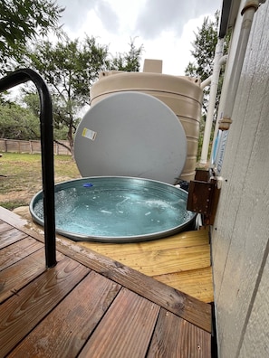 Private Cowboy pool just off the deck!