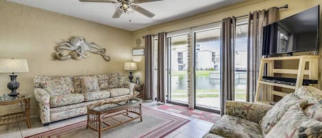 Living Area with Sleeper Sofa